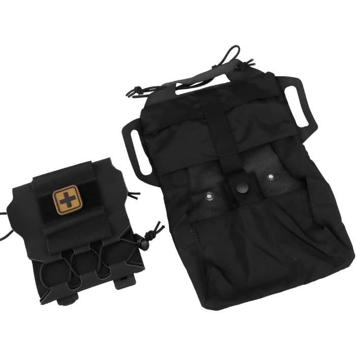 Poche Molle Sac Médical Tactique Roulable IFAK MOLLE – Pour Kit De Premiers Secours, Chasse, Urgences Pochette Molle Poche Molle Sac Médical Tactique Roulable IFAK MOLLE – Pour Kit De Premiers Secours, Chasse, Urgences Pochette Molle