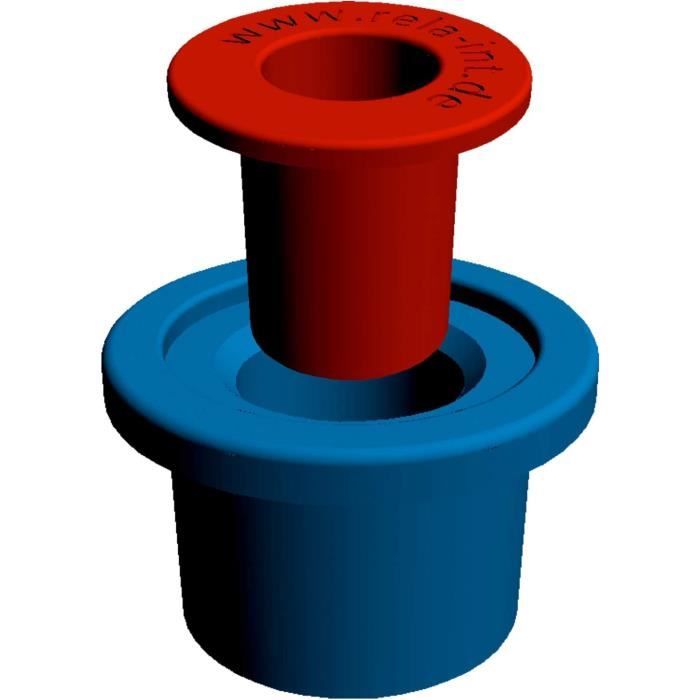 Rela Stop rts pour abattant de WC anti-glissement (6 mm + 8 mm)166 ...