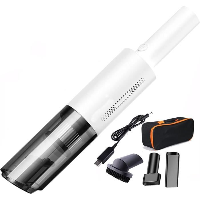 Schiuma Aspirateur À Main Sans Fil, 120W 8000Pa Aspirateur De Table