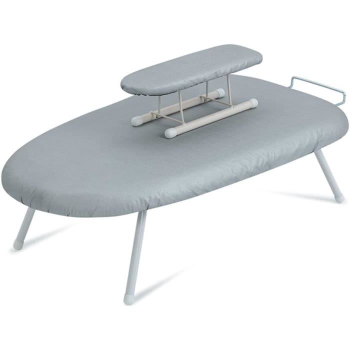 Mini Planche à Repasser Pliable - Pour Manchettes, Cols, économie D'espace, Avec Motifs Décoratifs - 5