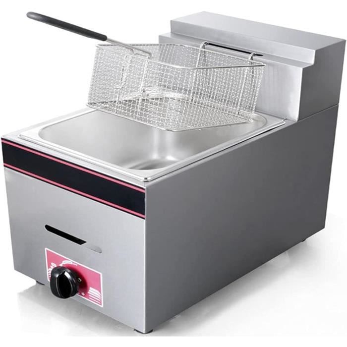 Friteuse Professionnelle Friteuse Électrique Grande Capacité Avec