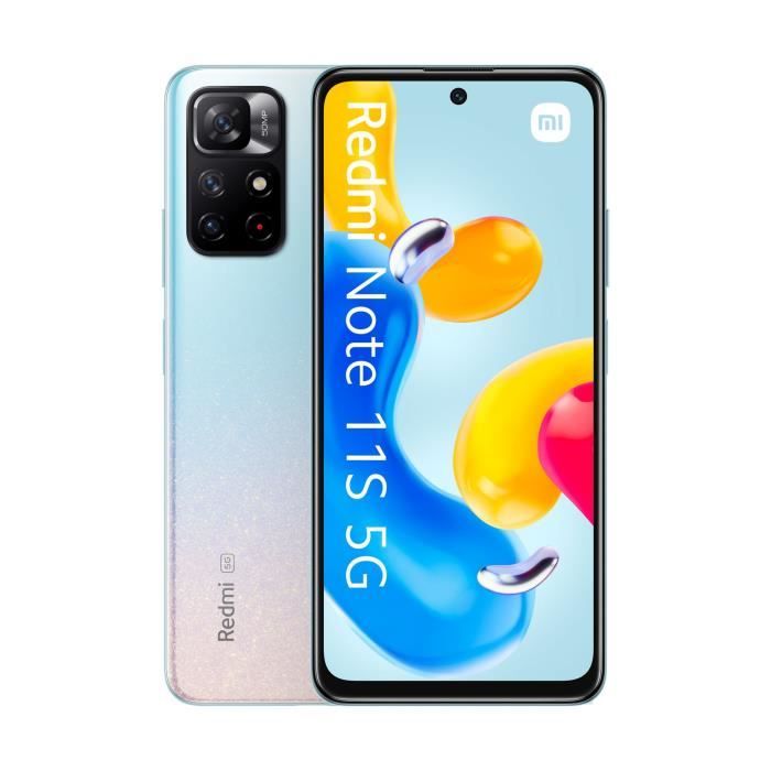 XIAOMI Redmi Note 11S 4Go 128Go Bleu étoile Smartphone 5G