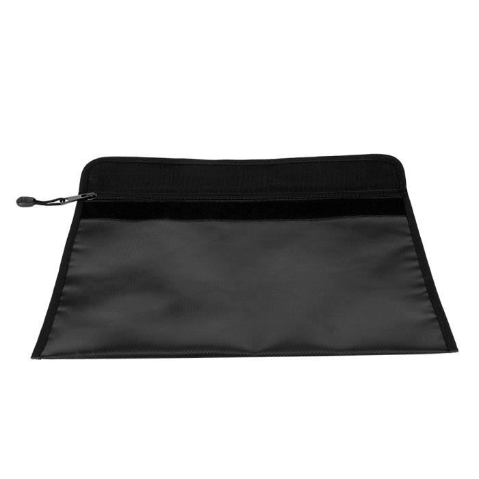 Sac Documents Ignifugé Et Étanché 38x28cm - Protection Extrême Feu Et Eau Pour Argent, Passeport Et Objets De Valeur