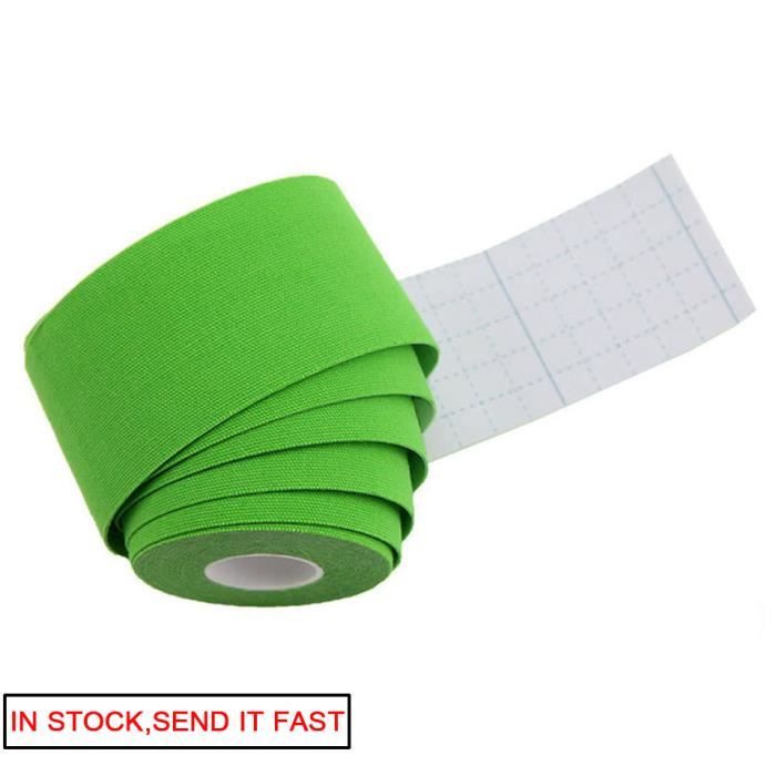 Ruban Adhésif élastique Pour Sport NOSECOND | 6 Rouleaux 38mm X 6m, Résistant à La Transpiration, Sans Résidu