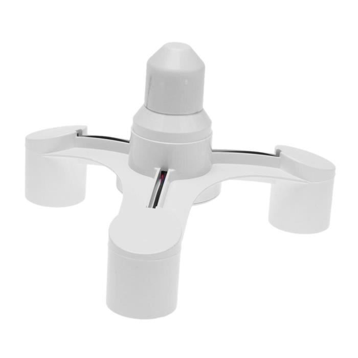 Support De Lampe Studio E27 4 Têtes – Pivotant, Avec Parapluie, Boîte à Lumière Et Télécommande