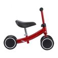 Vélo d'équilibre Draisienne pour enfants 1-2 ans - SURENHAP - Rouge - Fer - 54x45x24cm-1