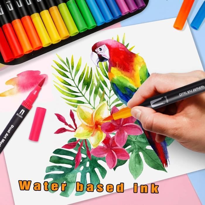 ▷ Lot De 30 Feutre Coloriage Kids Créative 13 Cm Env.Art Créatif