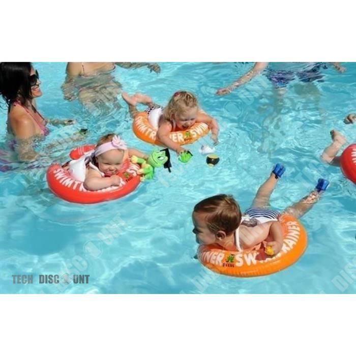Jouets Police Voiture Anneau piscine Flotteur Bébés Enfants créatifs Enfants  Jouant 0-3 ans Bouées de natation légères