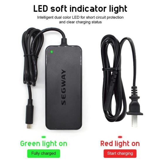 Chargeur pour Xiaomi M365 42V 2A Adaptateur Secteur Alimentation