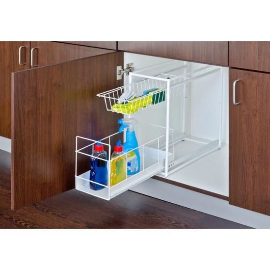 tablettes coulissantes cuisine 2767010100 achat vente armoire de chambre tablettes coulissantes cdiscount