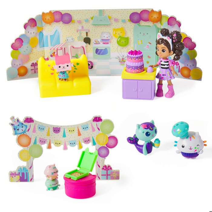 Maison De Poupée Portable Gabby's Cat House – Set Avec Figurine Gabby, Meubles Et Accessoires – Spin Master, Dès 3 Ans