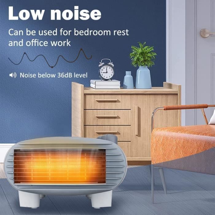 SINMI Chauffage D'appoint, Radiateur Soufflant, Mini Radiateur