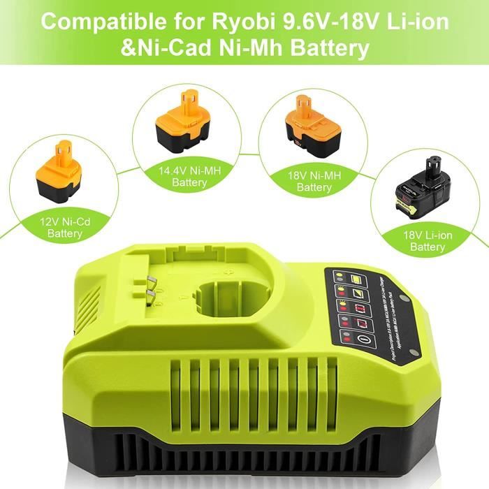 Chargeur de batterie Ryobi One+ BCL14181H 18V