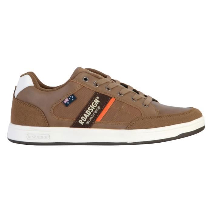 Tennis Basket Basses Roadsign Dargo Marron Homme Adulte