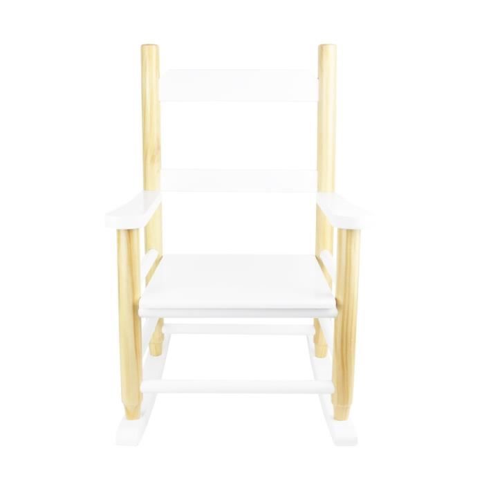 GOPLUS Fauteuil à Bascule Enfant 3-5 Ans Velours Bleu - Canapé Avec Cadre Bois Massif Anti-Basculement