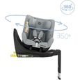 Siège auto MAXI COSI Mica Eco i-Size - Authentic Grey - Groupe 0+/1 - Rotation 360° - Isofix - Tissus recyclés-2
