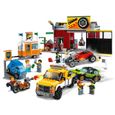 LEGO® City 60258 L’atelier de tuning, Garage Petites Voitures, Idée Cadeau et Jouet Camion pour Enfants de 6 ans et +-2