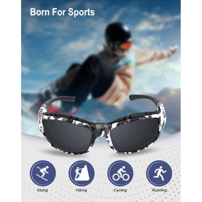 Lunettes De Soleil Polarisantes Enveloppantes X LOOP - Homme, Sport, UV400