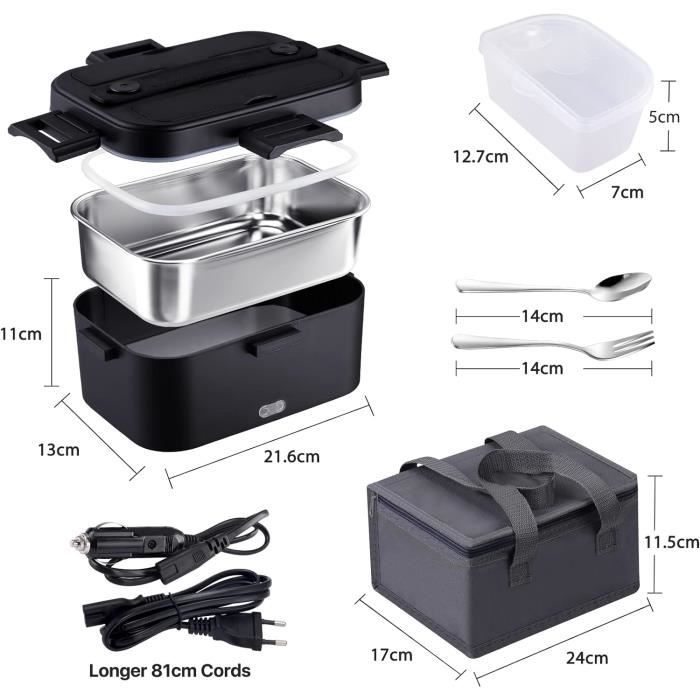 Lunch Box Gamelle Chauffante: 75W Lunch Box Chauffante Électrique