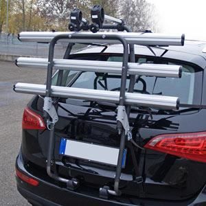 Porte-vélos Coffre F Support 3 Vélos Hayon Berline SUV - Neuf Avec Protections