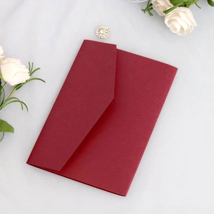 Invitations De Mariage En Dentelle Au Laser: Suites De Poche