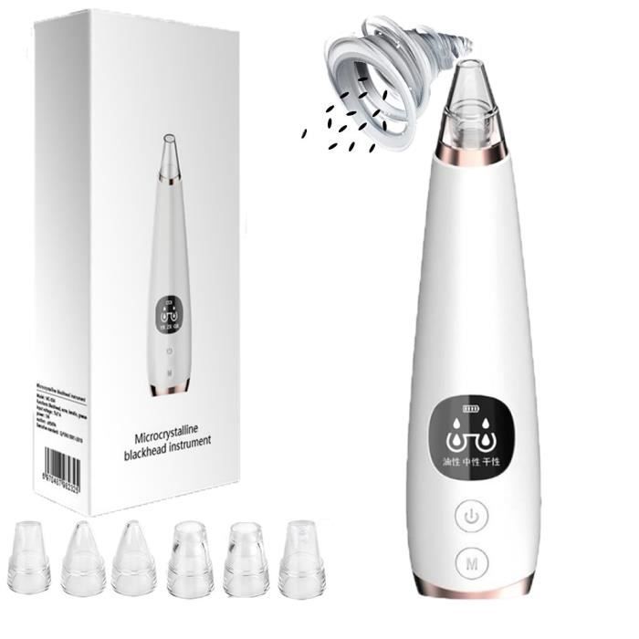 Aspirateur à Points Noirs Et Extracteur De Pores Pour Le Visage - Soin De L'acné Et Du Nez - Neuf