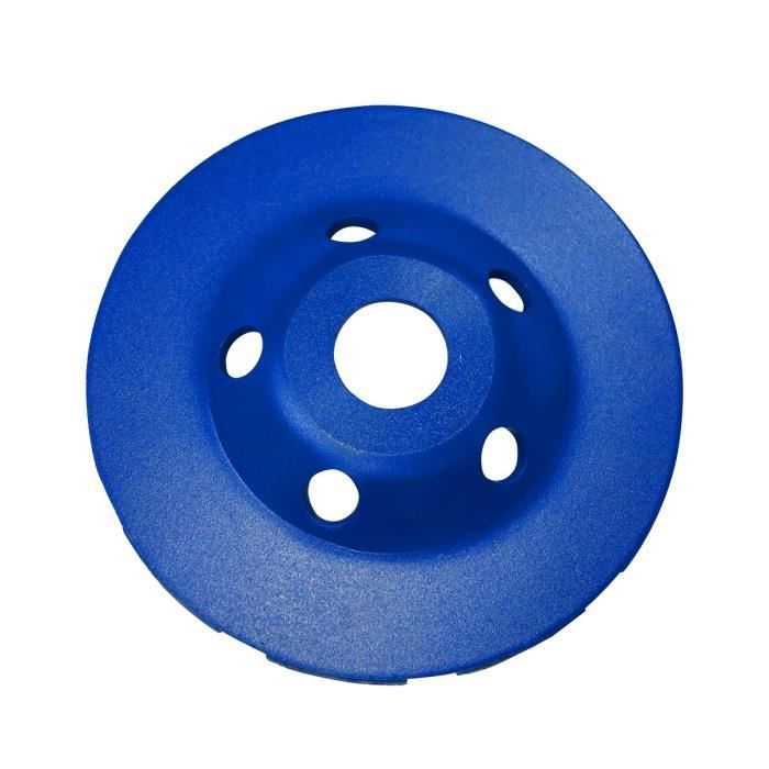 Disque Diamant 125mm M14 Pour Meuleuse Béton - 2 Rangées - Neuf