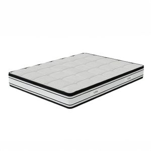 Matelas Mousse haute résilience 140x190 cm NIGHTITUDE ACACIA