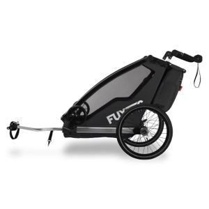 Remorque Vélo Pliable – UK Custom Covers – Noire – Universelle – 40 Kg – NEUVE