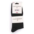 Lot De 5 Chaussettes Chevignon Homme Taille 43-46 - Noires Sans Pieds - Neuf étiqueté