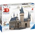 Puzzle 3D Château de Poudlard - Ravensburger - 540 pièces - Harry Potter - sans colle-0