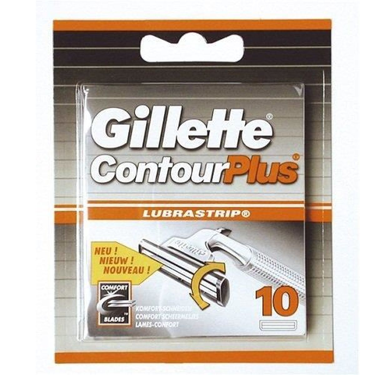 Gillette Contour Plus Lames de Rasoir pour Homme - 10 Recharges - Cdiscount  Au quotidien