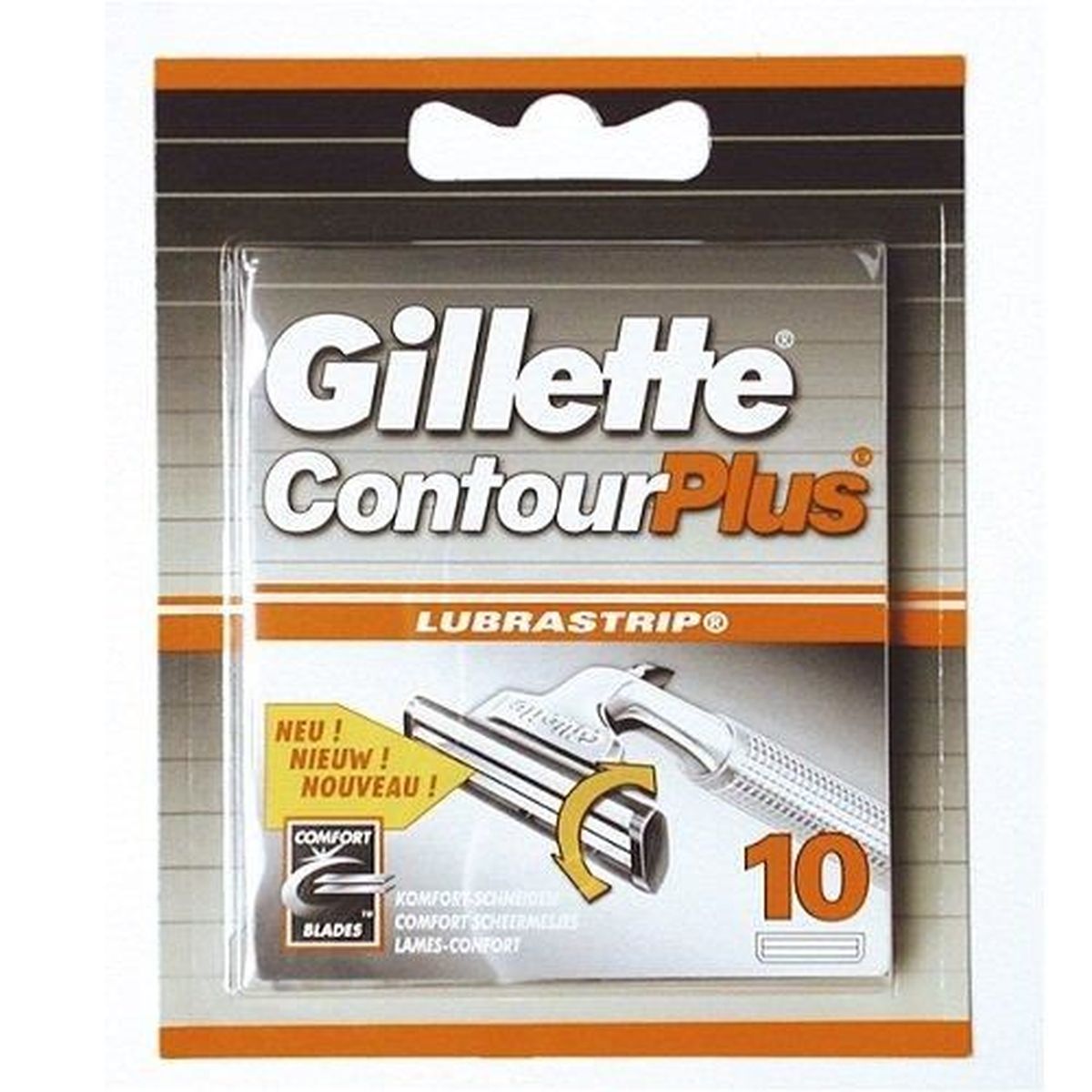 lames de rasoir gillette contour plus