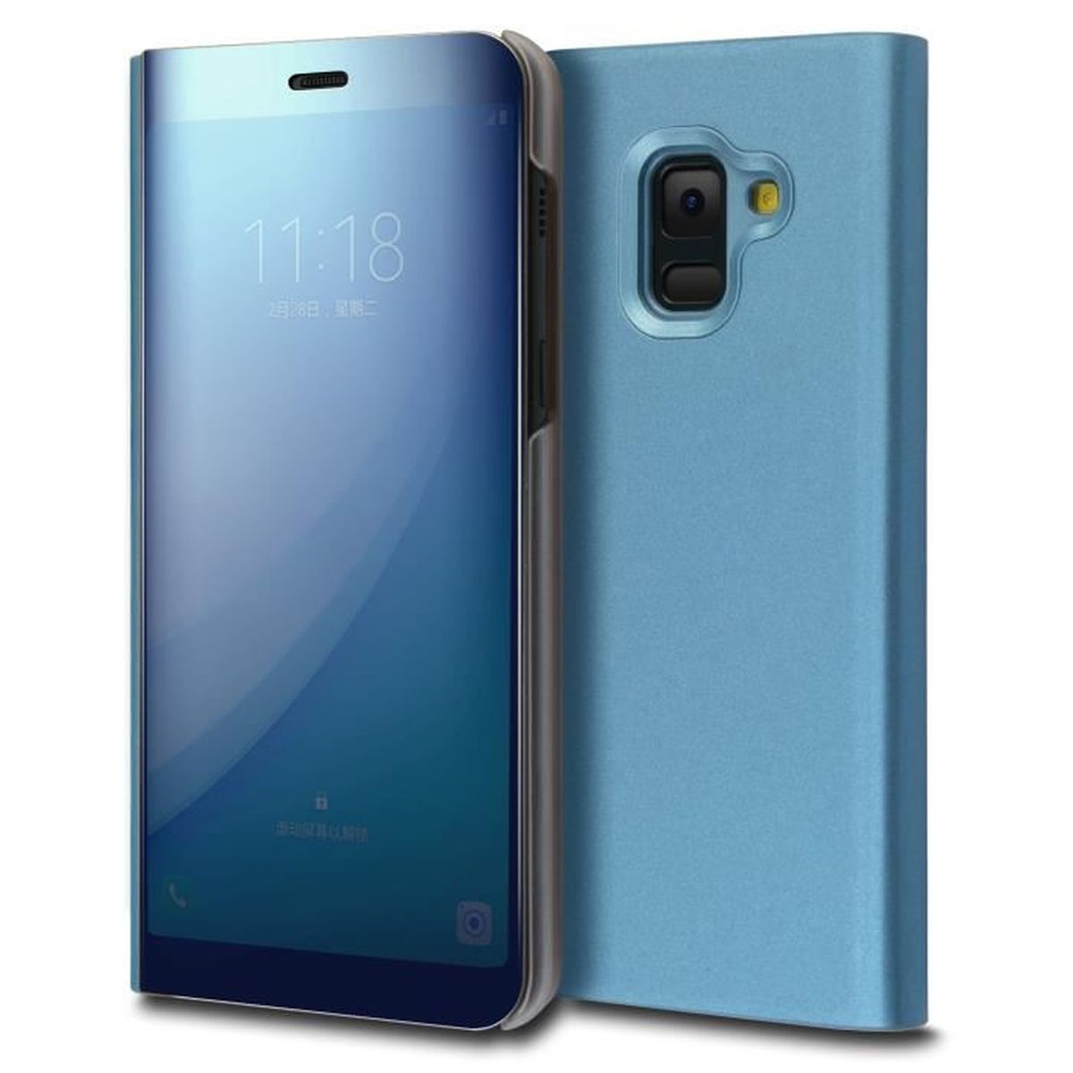 galaxy a8 coque etui