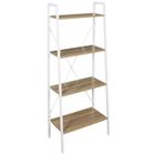 THE HOME DECO FACTORY Étagère bois et métal blanc