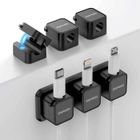 DIAMWOOD EXPERT EN EQUIPEMENT Zspeed Clips câble magnétique Porte-câble de bureau de bureau Câble Cordon Organisateur de gestion