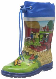 Beck Rainbow – Bottes De Pluie Fille Licorne & Arc-en-Ciel, Doublées Chaudes, Souples Et Étanchées, Semelle Antidérapante