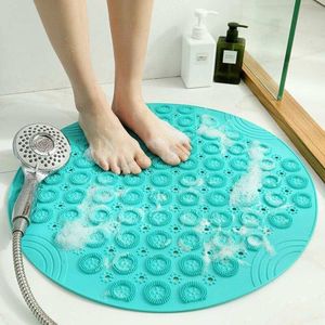 Tapis De Douche Quadrant Super Absorbant - 45x143 Cm, Antidérapant, Lavable En Machine, Kaki - 9