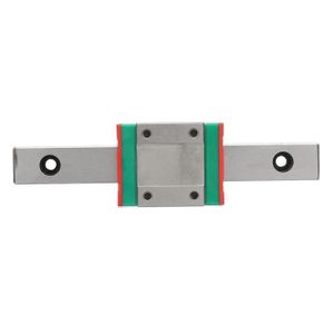 /équipement de mesure de pr/écision de petite taille largeur de 12 mm Rail de guidage lin/éaire de 500 mm avec bloc coulissant pour /équipement automatique rail de glissi/ère lin/éaire l/éger etc