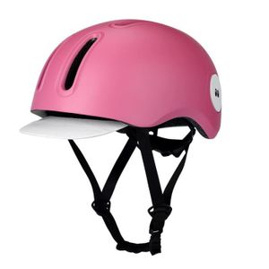 DÉCORATION DE VÉLO Rose - L 58cm-63cm - Casque de vélo de ville avec 