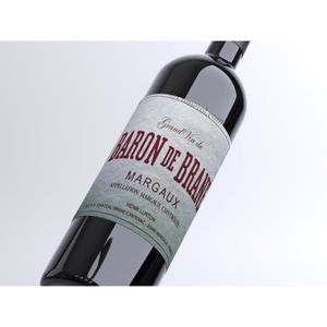 VIN ROUGE X6 Grand Vin du Baron de Brane 2017 - AOC Margaux 