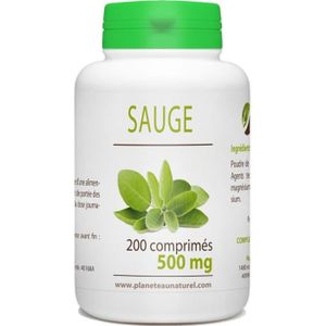 COMPLEMENTS ALIMENTAIRES - VITALITE Sauge - 500 mg - 200 comprimés