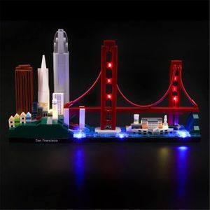 ASSEMBLAGE CONSTRUCTION Kit D'Éclairage Led Pour Lego-21043 San-Francisco 