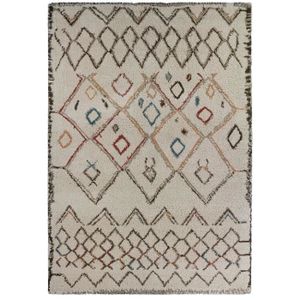 TAPIS ASMA Tapis de salon style Berbère en polypropylène