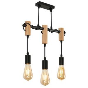 Lampe design bois flotté - suspension bois flotté - Loftboutik