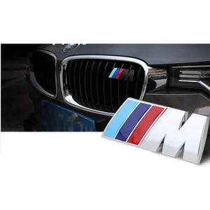 DÉCORATION VÉHICULE XINGIXJ ---Logo Badge emblème BMW M Grille