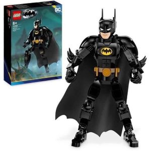 ASSEMBLAGE CONSTRUCTION LEGO® DC 76259 La Figurine de Batman, Jouet de Super-héros avec Cape, Basé sur le film Batman 1989