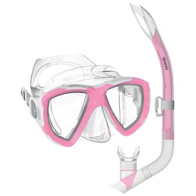 Mares Combo Vento – Set Masque et Tuba Adulte, Masque à lentille Unique Silicone, Tuba Ergonomique avec Embout, Snorkeling et plongée Loisir Mares Combo Vento – Set Masque et Tuba Adulte, Masque à lentille Unique Silicone, Tuba Ergonomique avec Embout, Snorkeling et plongée Loisir