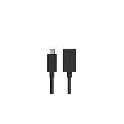 Adaptateur Belkin USB-C (mâle) Vers USB-A (femelle) – 5 Gbit/s, 13 Cm