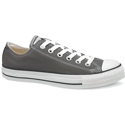 Converse Basket basse Toile Mixte Gris Cdiscount Chaussures